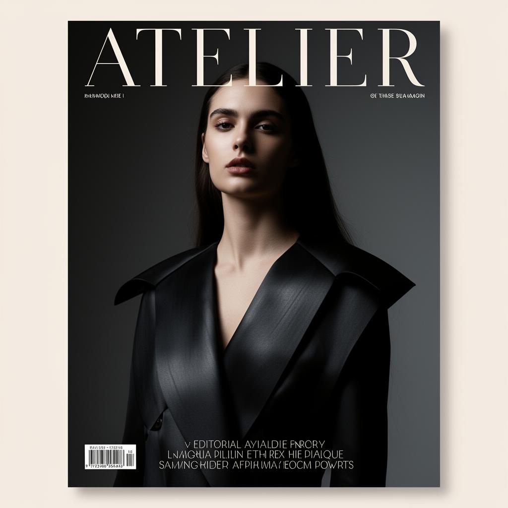 Atelier — Luxury Fashion magazine cover