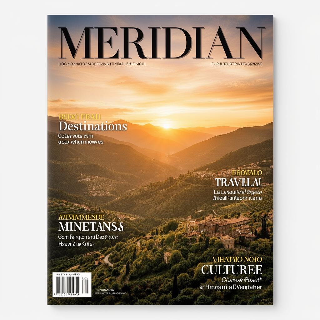 Meridian — Travel & Culture magazine cover